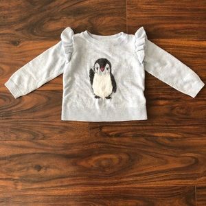 Baby Gap penguin sweater 18-24mo